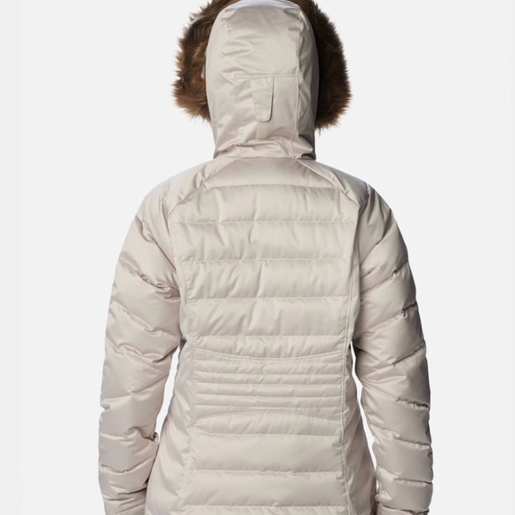 Columbia Down Jacket Plus Size Omni Heat Infinity Lay D lll Fur SnowBoard Ski 1X - Picture 2 of 13